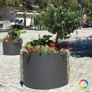 Les-Serruriers-du-Paysage-Bac-rond-Aluminium-peint