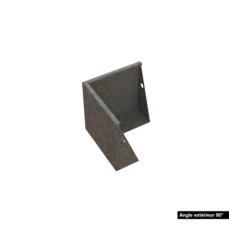 Angle costière en acier galvanisé