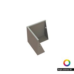 Angle costière en aluminium peint