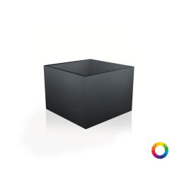 Bac de jardin carré en acier peint