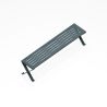 Mobilier de jardin design : banquette Treccia - design Outsign - couleur gris anthracite