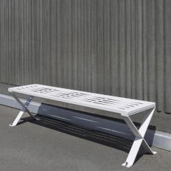 Mobilier de jardin design : banquette Treccia - design Outsign