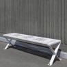 Mobilier de jardin design : banquette Treccia - design Outsign