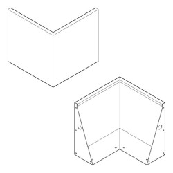 vue technique angle de costière extérieur