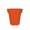 pot-de-fleurs-plastique-extravase-orange-signalisation-Les-Serruriers-du-Paysage