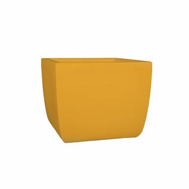 pot-de-fleurs-plastique-quadri-jaune-melon-Les-Serruriers-du-Paysage