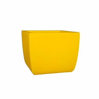 pot-de-fleurs-plastique-quadri-jaune-citron-Les-Serruriers-du-Paysage